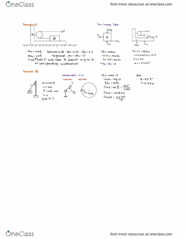 MIE100H1 Lecture 12: Feb 1，2019, two review examples cover image