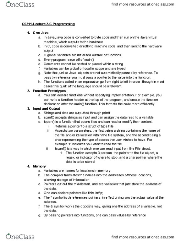 01:198:211 Lecture 2: C Programming thumbnail