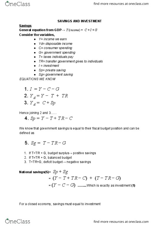 ECO102H1 Lecture 5: Chapter 10 Part 2 cover image