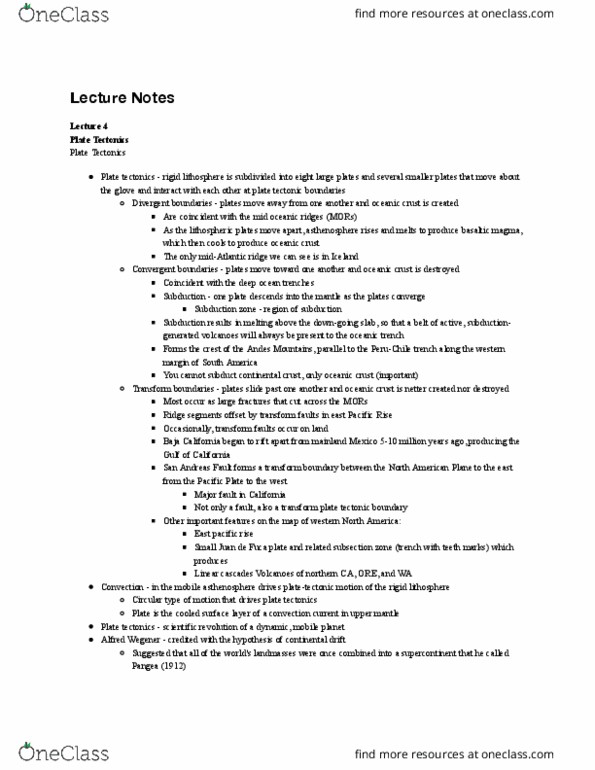 GEOL 303 Lecture 4: Geology 303 Lecture 4 thumbnail