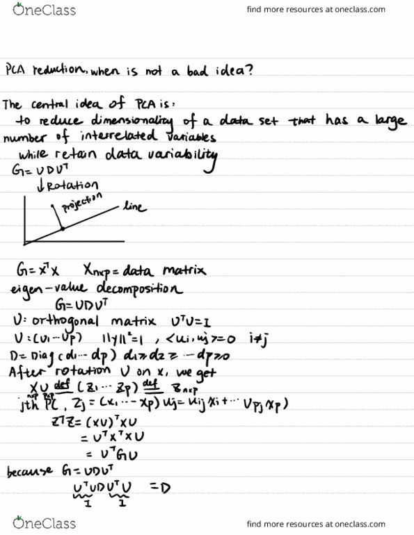 STAT 154 Lecture 5: PCA derivations thumbnail