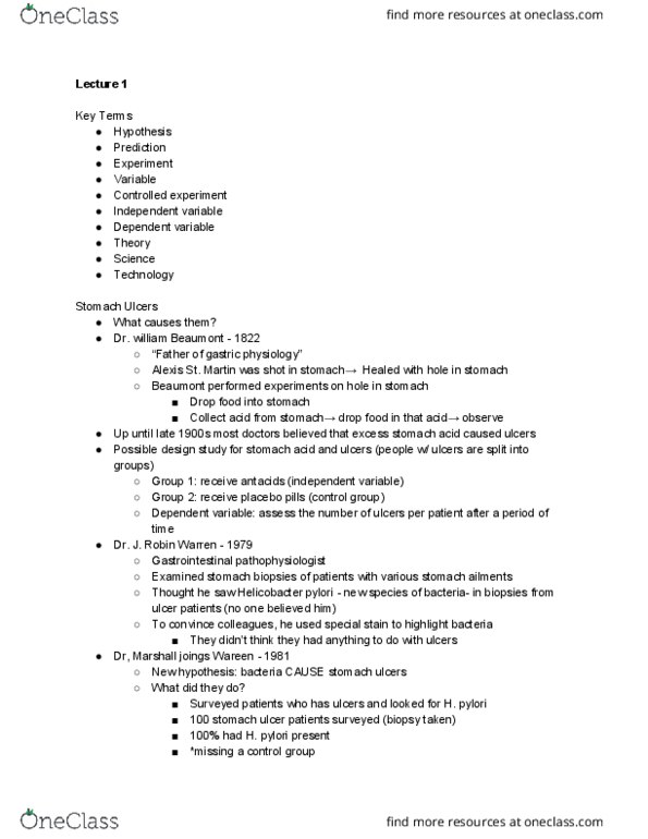 BIO SCI 93 Lecture 1: thumbnail