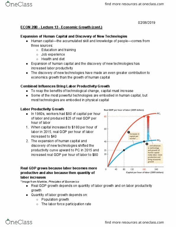 ECON 20B Lecture 14: Economic Growth (cont.) cover image