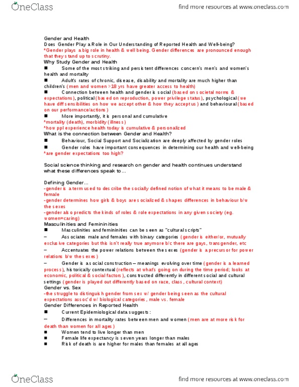 FNF 100 Lecture Notes - Coronary Artery Disease, Psychoactive Drug, Hearing Loss thumbnail