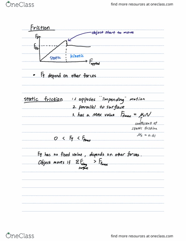 PHYSICS 1200 Lecture 9: Lecture 9 Friction cover image