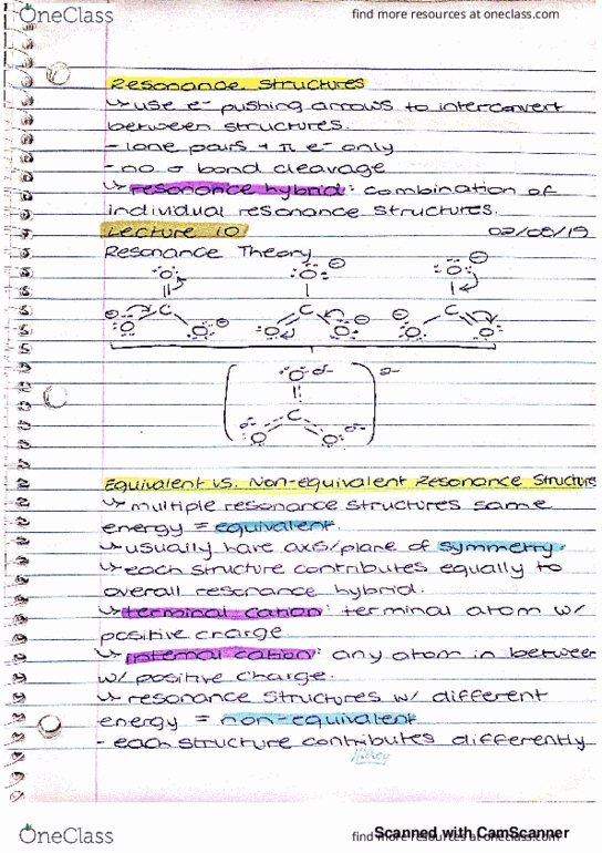 CHM 1321 Lecture 10: Organic Reaction Mechanisms/Acids and Bases cover image