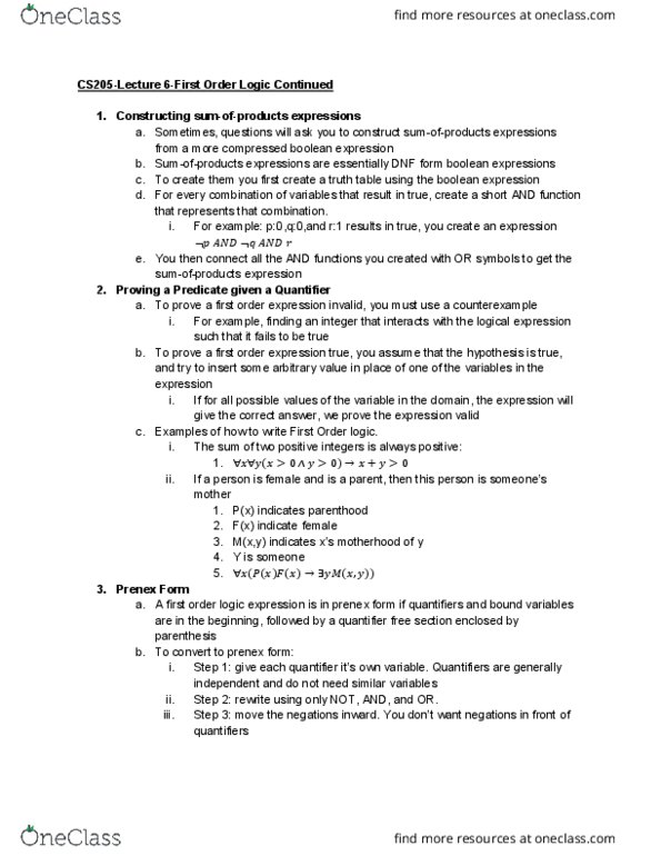 01:198:205 Lecture 6: First Order Logic Continued thumbnail