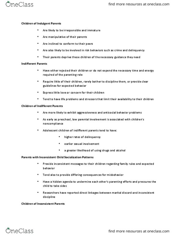 CFD 1010 Lecture 36: Children of Indulgent Parents thumbnail