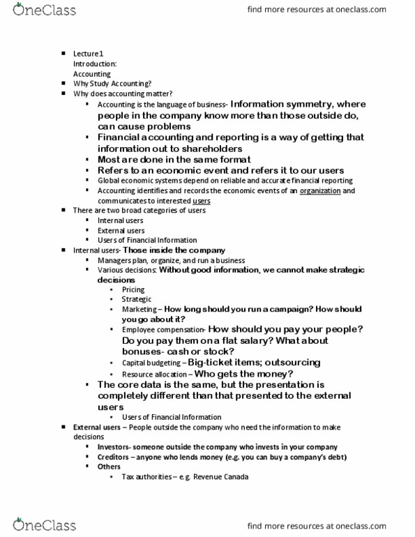 Management and Organizational Studies 1023A/B Lecture 1: Management and Organizational Studies 1023A/B Lecture : Management and Organizational Studies 1023A/B Lecture : Lecture 1 thumbnail