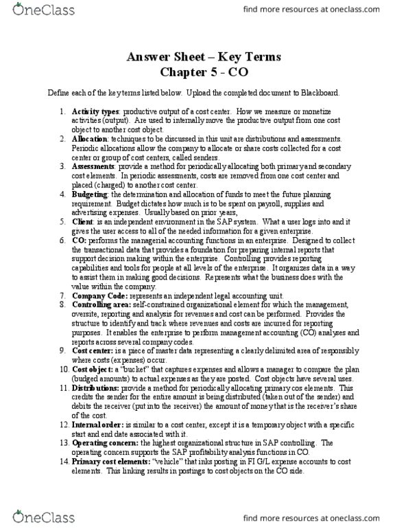 BUS 301 Chapter 5: Chapter5Terms thumbnail