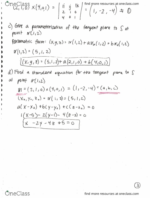 MATH 2321 Lecture Notes - Lecture 22: Tangent Space, Null Character, Voseo thumbnail