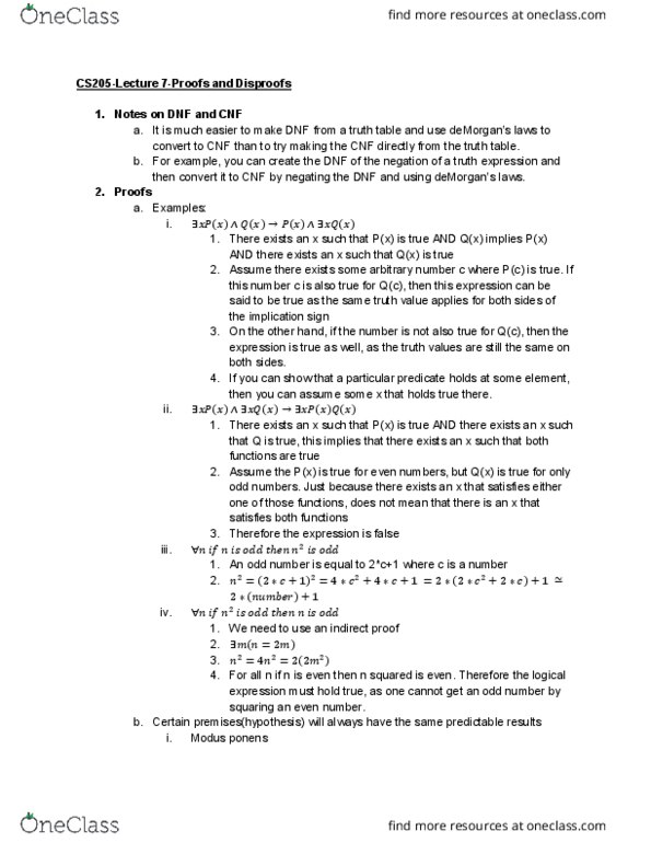 01:198:205 Lecture Notes - Lecture 7: Modus Ponens thumbnail