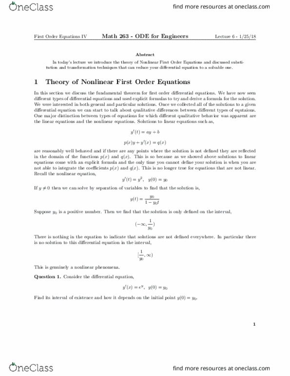 MATH 263 Lecture Notes - Lecture 6: Total Derivative thumbnail