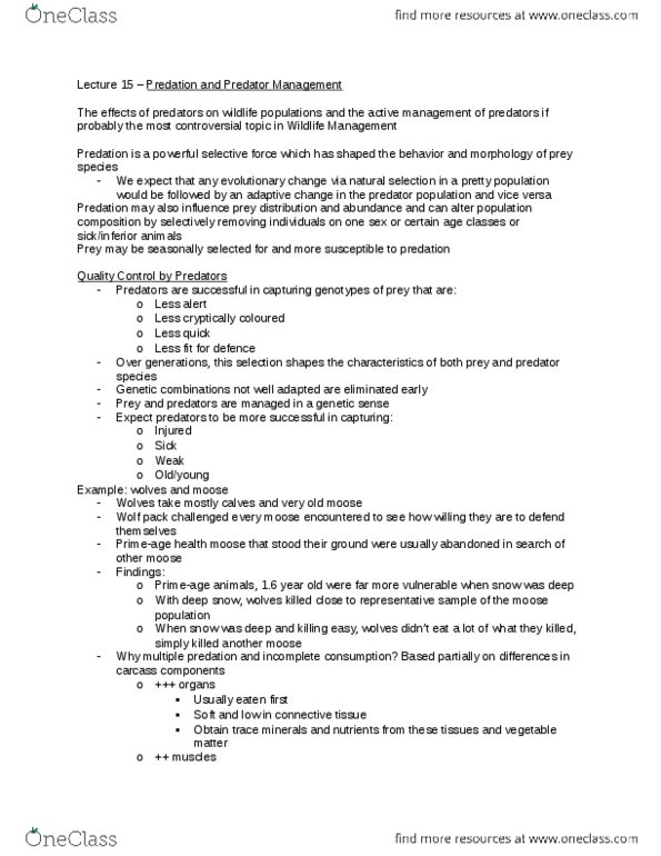 Biology 3446B Lecture Notes - Lecture 15: Keratin thumbnail