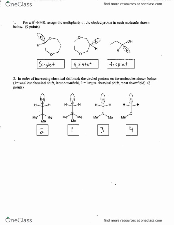 CHEM 238 Midterm CHEM 238 Midterm OneClass
