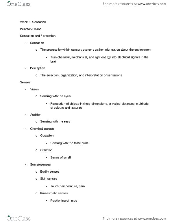 PSYC 100 Chapter Notes -Habituation, Prefrontal Cortex, Ossicles thumbnail