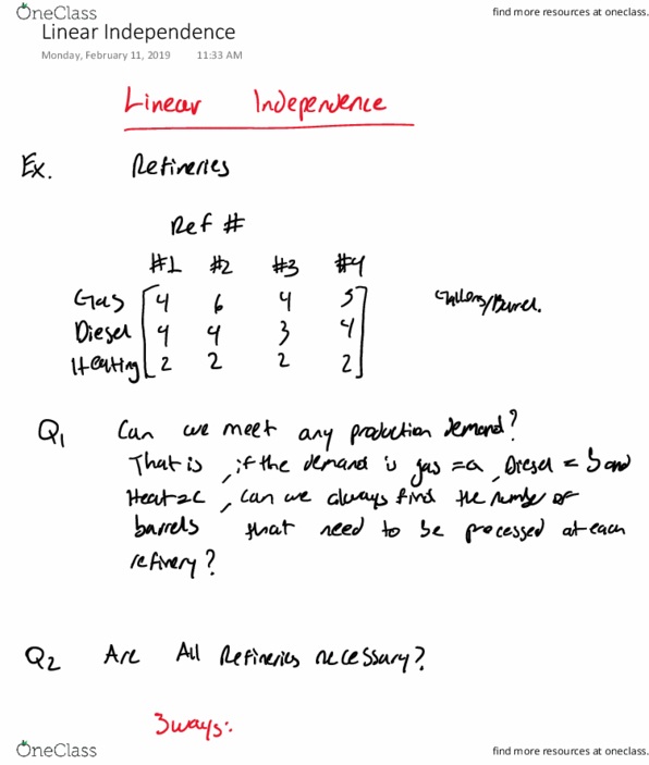 ENGM 1041 Lecture 14: Linear Independence thumbnail