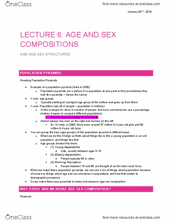 SOCI 234 Lecture 6: Age and Sex Compositions thumbnail