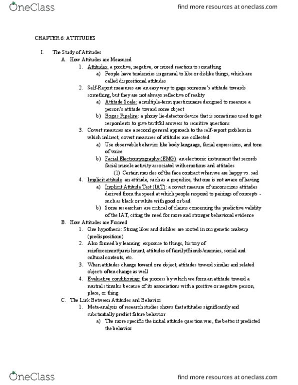 PSYC 3402 Chapter 6: Textbook Outline thumbnail