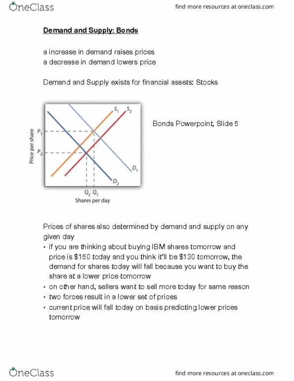 ECON 1202 Lecture 8: Demand:Supply for Bonds & Calculating GDP thumbnail