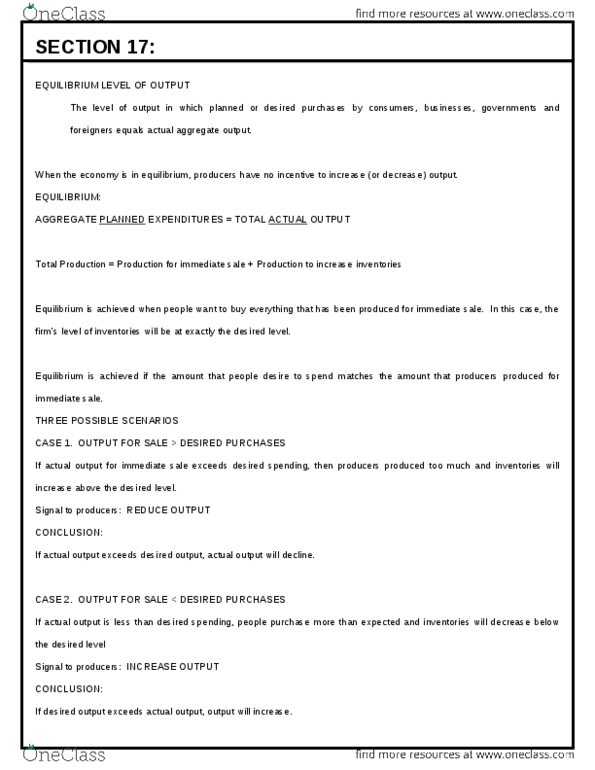 ECON 0110 Lecture Notes - Consumption Function, Parsec, Autonomous Consumption thumbnail