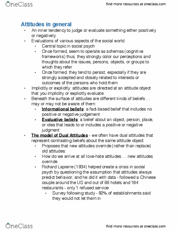 PSYC 3402 Lecture Notes - Lecture 12: Resistance 3, Impression Management thumbnail