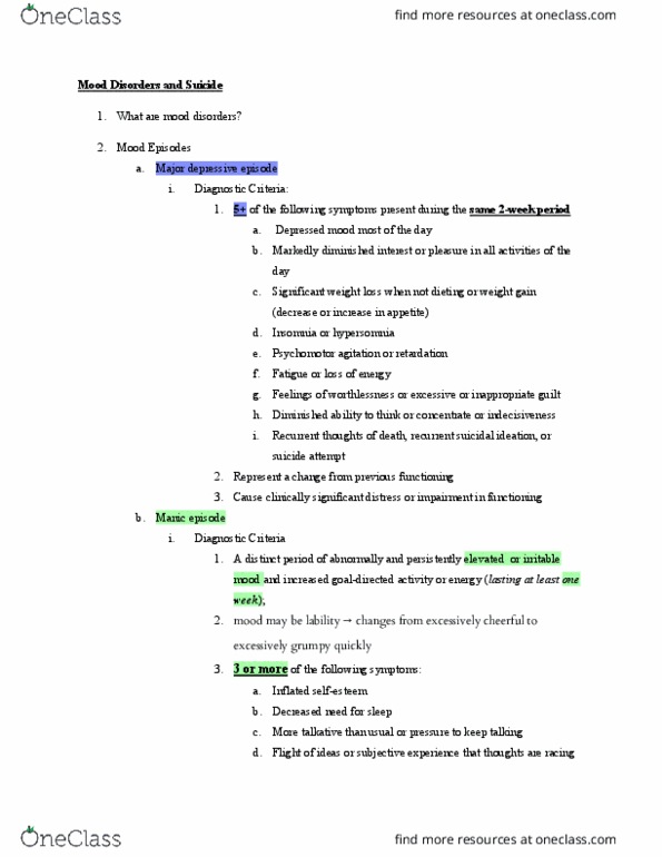 PSYCH 3830 Lecture 8: Mood Disorders and Suicide_ thumbnail