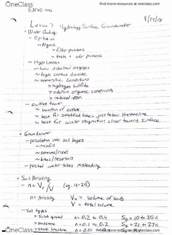 ENV E 441 Lecture Notes - Lecture 7: Zirconium thumbnail