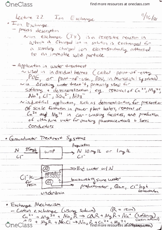 ENV E 441 Lecture 22: ENVE 441 Lecture 22 thumbnail