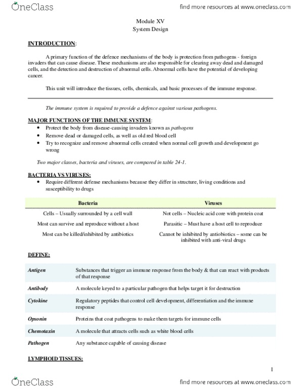 PHYL 1010Y Chapter Notes -Histamine, Apoptosis, Degranulation thumbnail