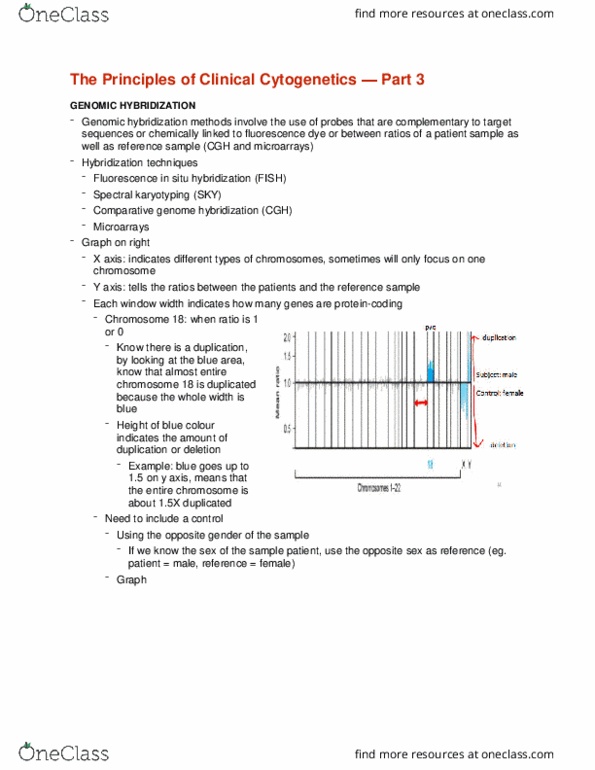 CMMB 413 Lecture Notes - Lecture 4: Cytogenetics, Allosome, Y Chromosome thumbnail