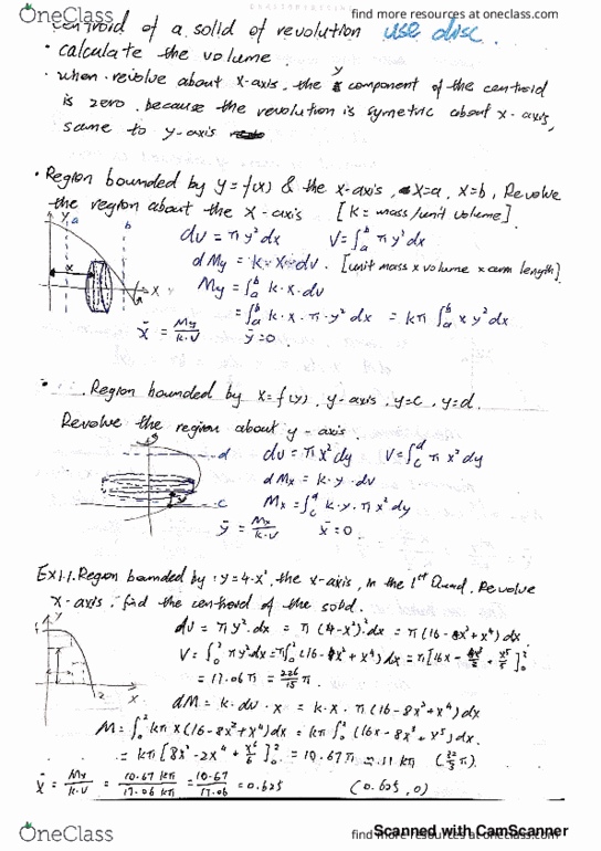 MATH-232 Lecture 6: MATH232-centroid of solid thumbnail