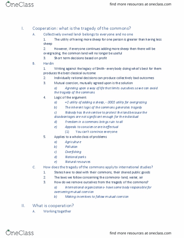 INST 2500 Lecture Notes - Lecture 6: Overgrazing, Overfishing, Economic Sanctions thumbnail