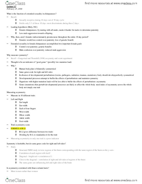 PSYCH 3F03 Lecture 17: 7 Week 7 (Lecture 17, 18, 19) - Feb 25, 27, 28 - Psych 3F03.docx thumbnail