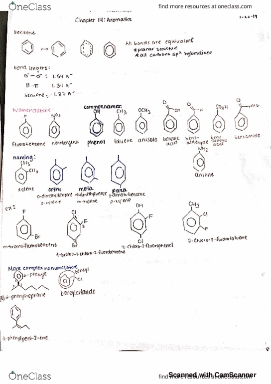 CHEM 2202 Lecture 2: Ch. 14 - Aromatics thumbnail