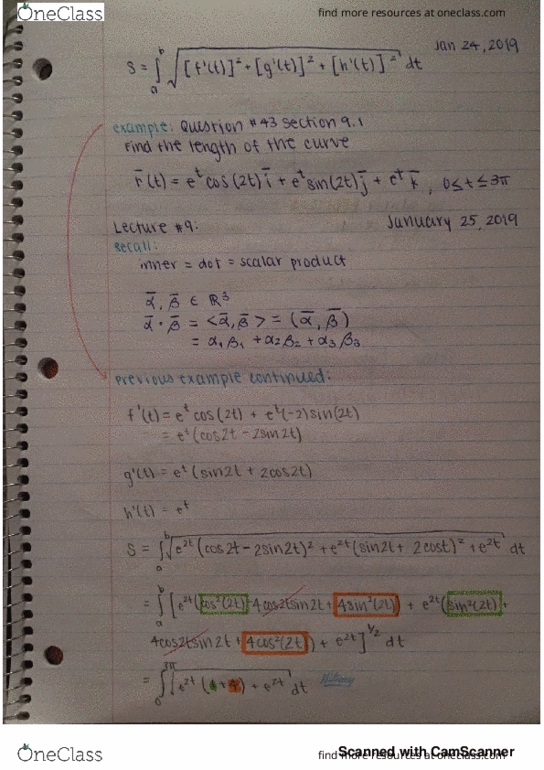 MATH 2ZZ3 Lecture 9: Motion on a Curve thumbnail