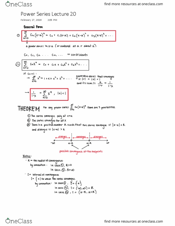 MATH101 Lecture 20: Power Series thumbnail