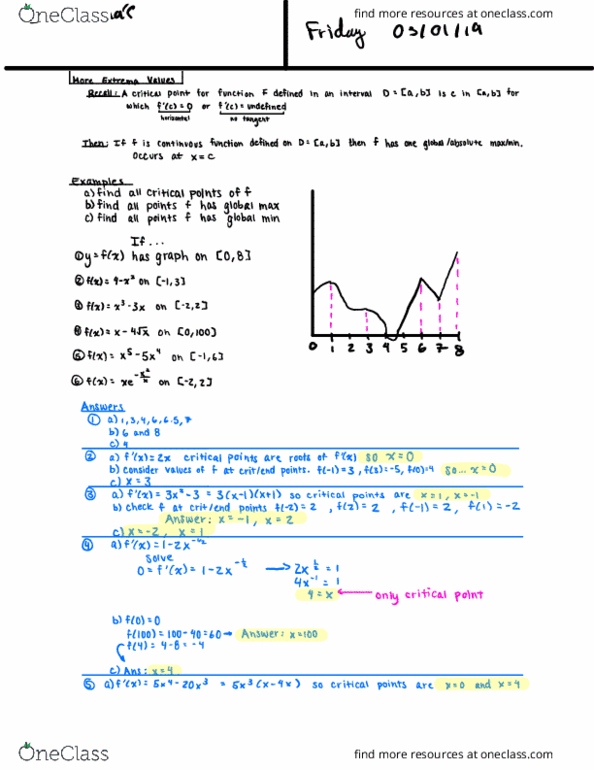 MAT 21A Lecture Notes - Lecture 24: If And Only If cover image