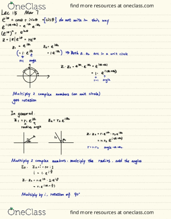 MATA36H3 Lecture Notes - Lecture 18: Triangle Inequality, Unit Circle, Coset cover image