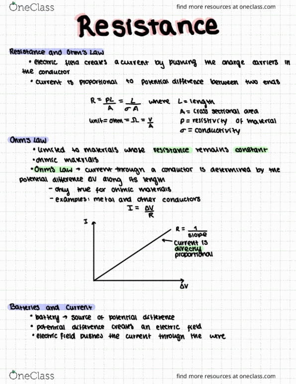 PHYA22H3 Lecture Notes - Lecture 18: Electric Field cover image