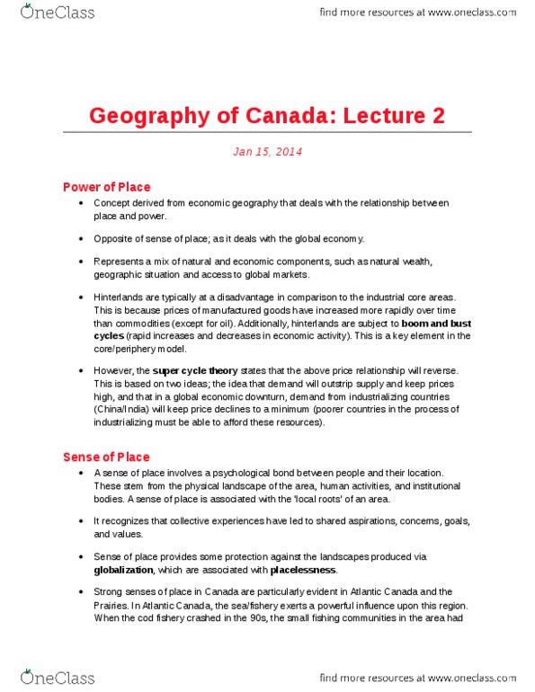 Geography 2010A/B Lecture : Geography 2.docx thumbnail