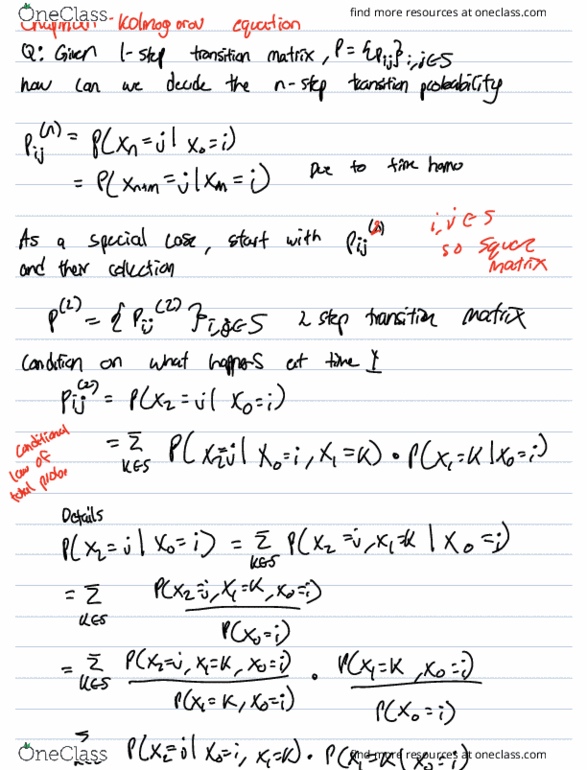 STAT333 Lecture Notes - Lecture 10: 2-Step Garage, Modular Arithmetic, Markov Chain thumbnail