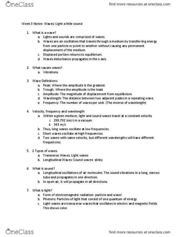 PSYCH 3331 Lecture Notes - Lecture 3: Vitreous Body, Far-Sightedness, Presbyopia thumbnail