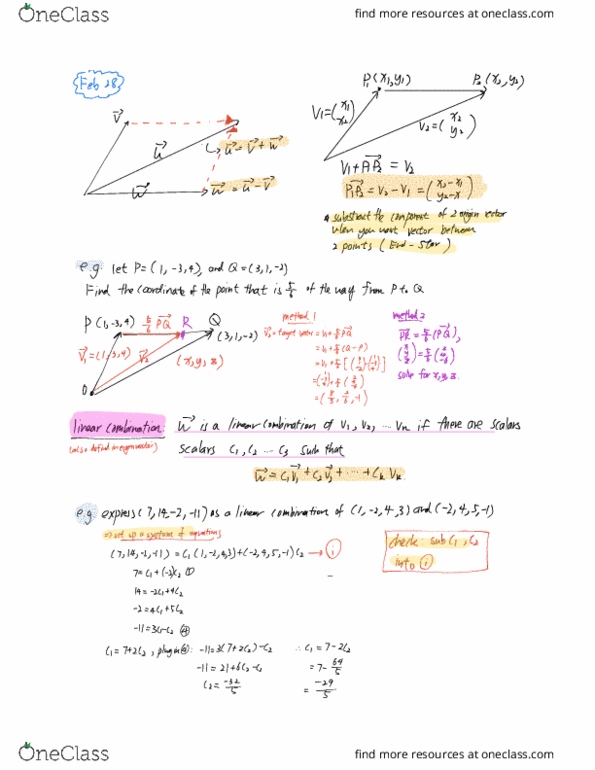 MATH 1ZC3 Lecture 15: 3.1 Vectors thumbnail