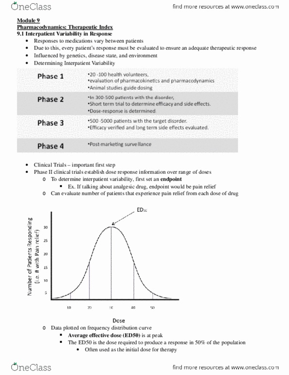 Pharmacology 2060A/B Lecture Notes - Rosuvastatin, Frequency Distribution thumbnail