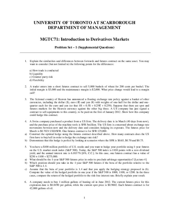 MGFC30H3 Lecture Notes - Convenience Yield, Marginal Utility, Vehicle-To-Vehicle thumbnail