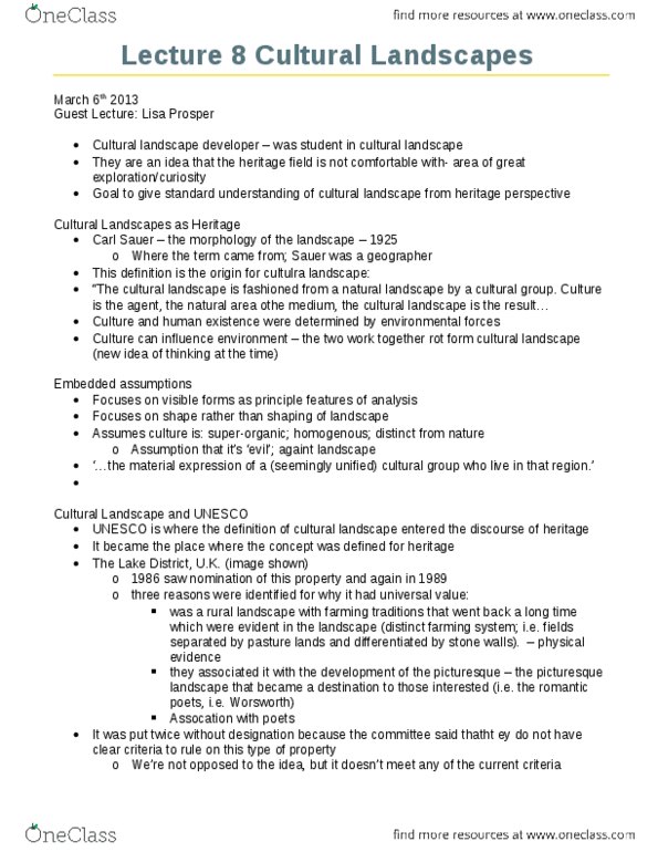 CDNS 2400 Lecture Notes - Lecture 8: Htc, Wild Rice, Carolyn Quinn thumbnail