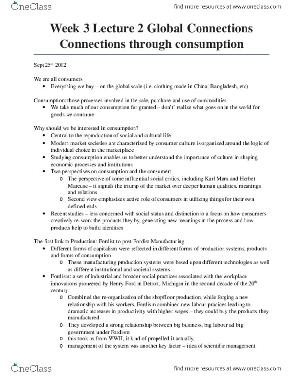 GEOG 2200 Lecture 2: Week 3 Lecture 2 Global Connections Connections through consumption.docx thumbnail