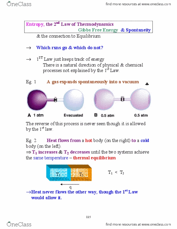 CHEM 1E03 Chapter Notes -Standard Molar Entropy, Gibbs Free Energy, Boltzmann Constant thumbnail