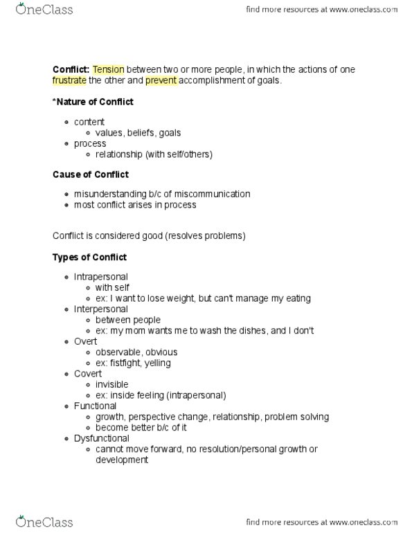 NRS 103 Lecture Notes - Therapeutic Relationship, Nonverbal Communication, Assertiveness thumbnail